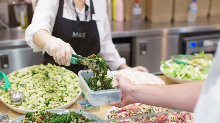 M&S has 23 Market Place counters across the UK, all located in busy town and city centres. Image: M&S